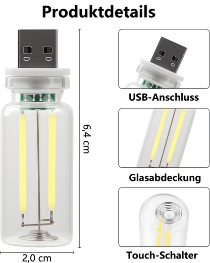 ✨ USB night light bulb for the car